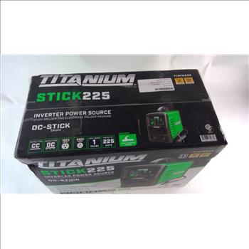 Titanium Stick 225 Inverter Power Source/ Stick Welder