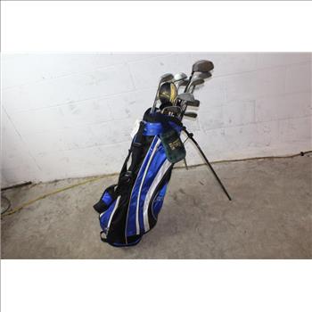 TiTech Bag With Clubs, 16 Pieces