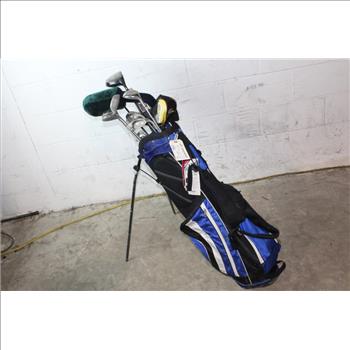 TiTech Bag With Clubs, 16 Pieces