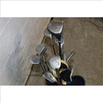 TiTech Bag With Clubs, 16 Pieces