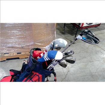Titleist Bag With Clubs,  10+ Pieces