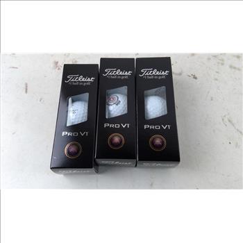 Titleist Golf Ball Sets 3 Pieces