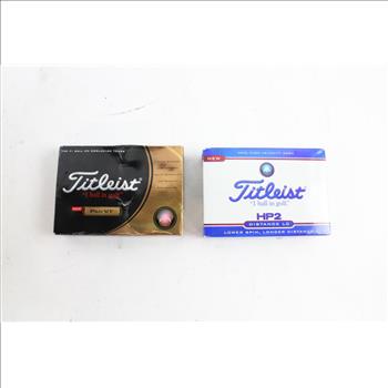 Titleist Golf Balls In Boxes, 2 Pieces