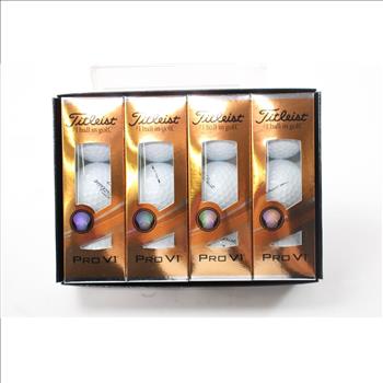 Titleist Pro V1 Tour Ball Set, 4 Packs