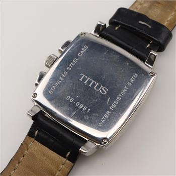Titus Square Chronograph Watch