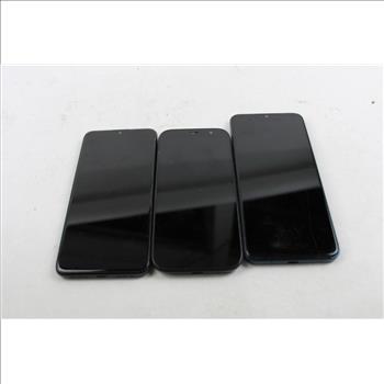 T-Mobile, BLU Cell Phone Lot, 3 Pieces, Sold For Parts