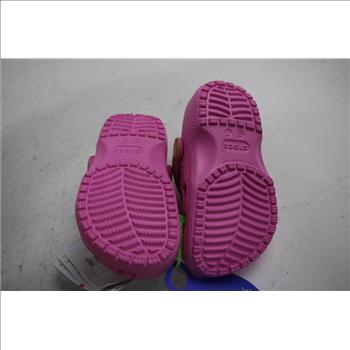 Toddler Girls Classic Disney Princess Light Up Crocs - Size C7