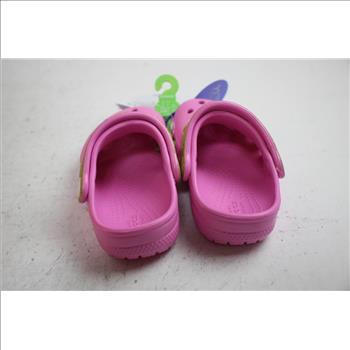 Toddler Girls Classic Disney Princess Light Up Crocs - Size C7