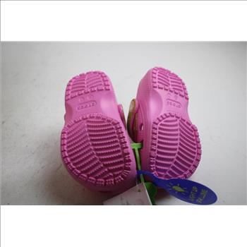 Toddler Girls Classic Disney Princess Light Up Crocs - Size C7