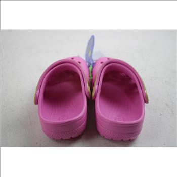 Toddler Girls Classic Disney Princess Light Up Crocs - Size C9