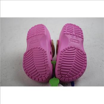 Toddler Girls Classic Disney Princess Light Up Crocs - Size C9