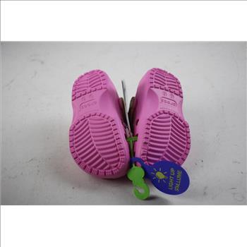 Toddler Girls Classic Disney Princess Light Up Crocs - Size C9