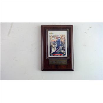 Tom Brady Playing Card Plaque