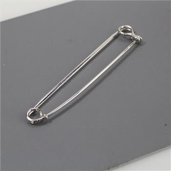Tom Ford 18kt White Gold Collar Pin 4.13g