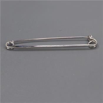 Tom Ford 18kt White Gold Collar Pin 4.13g