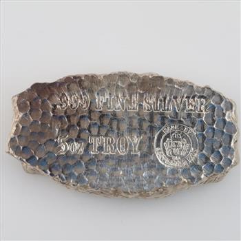 Tombstone Arizona Territory Fine Silver 5 Troy Oz. Bar