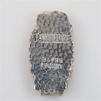 Tombstone Arizona Territory Fine Silver 5 Troy Oz. Bar