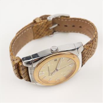Tommy Bahama 10kt GP Accent Havana Watch