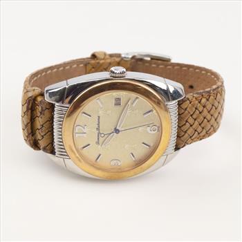 Tommy Bahama 10kt GP Accent Havana Watch