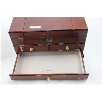 Tommy Bahamas Rolling Travel Bag And Jewelry Box