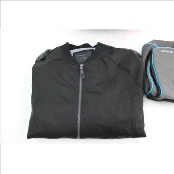 Tommy Hilfiger Backpack, Columbia Lunch Cooler Bag, & No Boundaries Men's Jacket; 3 Pieces