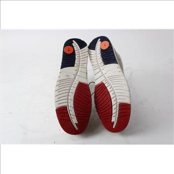 Tommy Hilfiger Faux Fur Mens Hiking Boots, Size 7, Tan/White