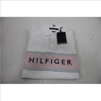 Tommy Hilfiger Men's Polo Shirts, Large, 2 Pieces