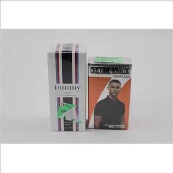 Tommy Hilfiger Tommy 100ml,  Cristiano Ronaldo Fearless 50ml  Eau De Toilette, 2 Pieces