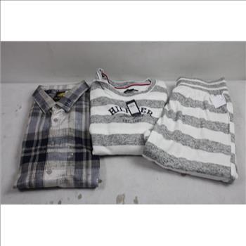 Tommy Hilfiger Women's Shirt And Pants Set, Adidas Duffel Bag, Nike Blazer Mid '77 Kids' 5.5Y Sneakers And More, 5 Pieces