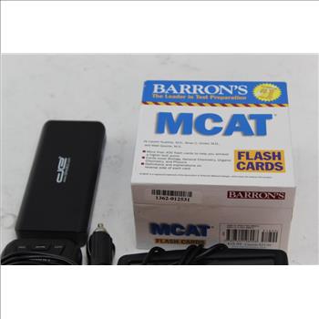 Tomtom Gps, Uniden Radar Detector, De Powerbank, Barrons Flash Cards 4 Pieces