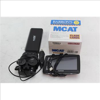 Tomtom Gps, Uniden Radar Detector, De Powerbank, Barrons Flash Cards 4 Pieces