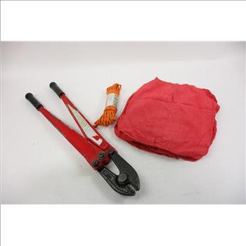 Tool Box, Bolt Cutters And More 5+ Pieces