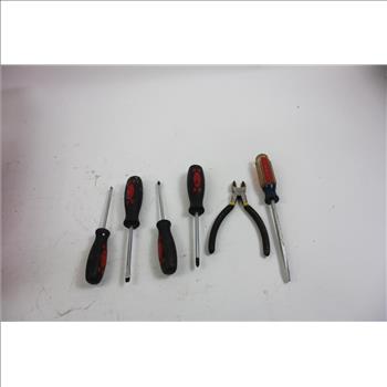 Tool Box With Sockets, Screwdrivers And More 10+ Pieces