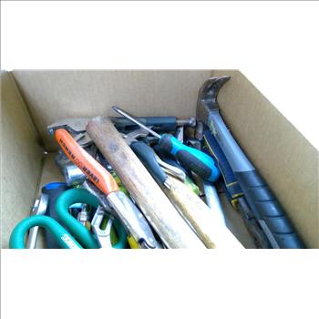 Tool Lot - Irwin Vise Grip Pliers, Levelwrench Locking Pliers, Kobalt Hammer, And More