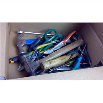 Tool Lot - Irwin Vise Grip Pliers, Levelwrench Locking Pliers, Kobalt Hammer, And More