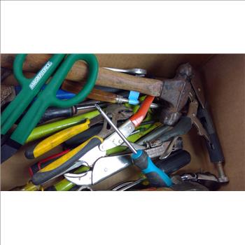 Tool Lot - Irwin Vise Grip Pliers, Levelwrench Locking Pliers, Kobalt Hammer, And More