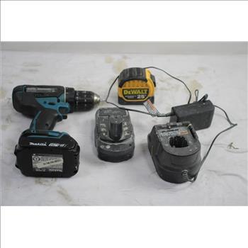 Tool Lot With Assorted Tools