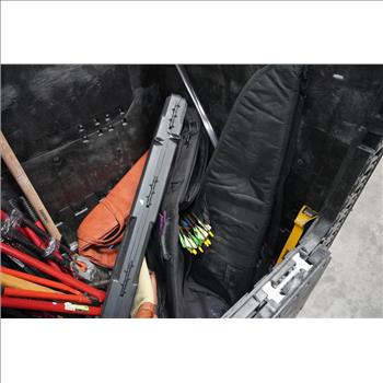 Tool Lot With Golf Clubs