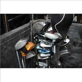Tool Lot With Golf Clubs