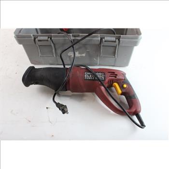 Toolbox With Reciprocating Saw, Snap-on Impact Driver & More