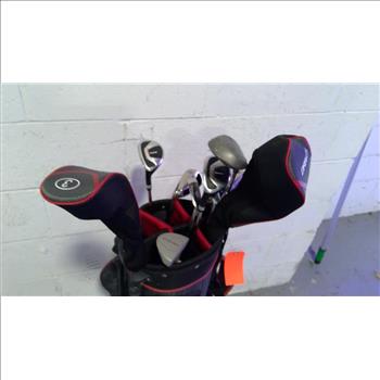Top Elite Bag With Clubs, 10+ Pieces