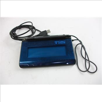 Topaz Electronic Signature Pad Device, T-LBK462-HSB-R