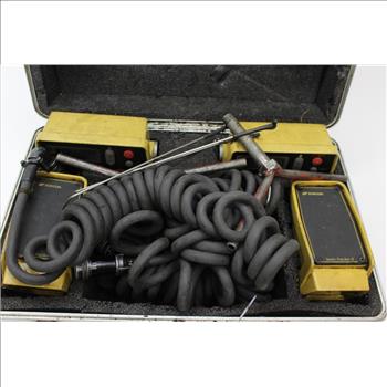 Topcon System 5 Control Boxes And Sonic Tracker 2's. 5 + Pieces
