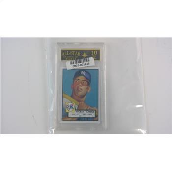 Topps 1952 Micky Mantle Card