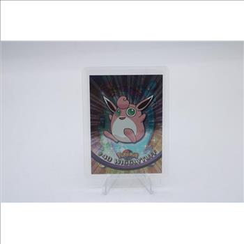 Topps 1998 Pokemon #40 Wigglytuff Holo TV Animation Edition Topps