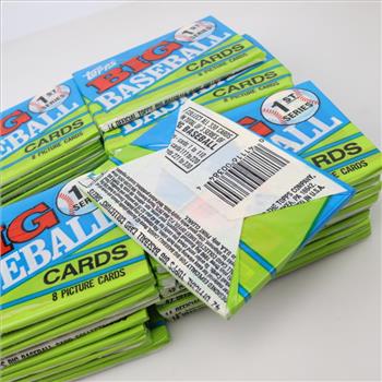 Topps 1st Series Big Baseball Unopened Packs, 35+ Packs