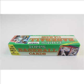 Topps Baseball Cards The Official 1990 Complete Set, 700+ Pieces