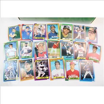 Topps Baseball Cards The Official 1990 Complete Set, 700+ Pieces