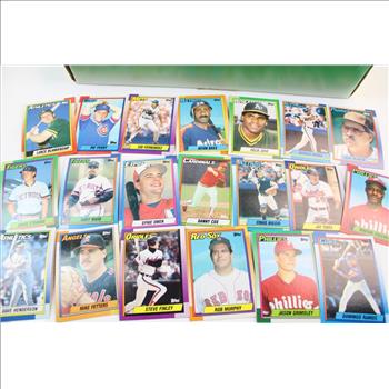 Topps Baseball Cards The Official 1990 Complete Set, 700+ Pieces