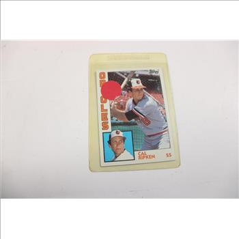 Topps Orioles Cal Ripken Baseball Card